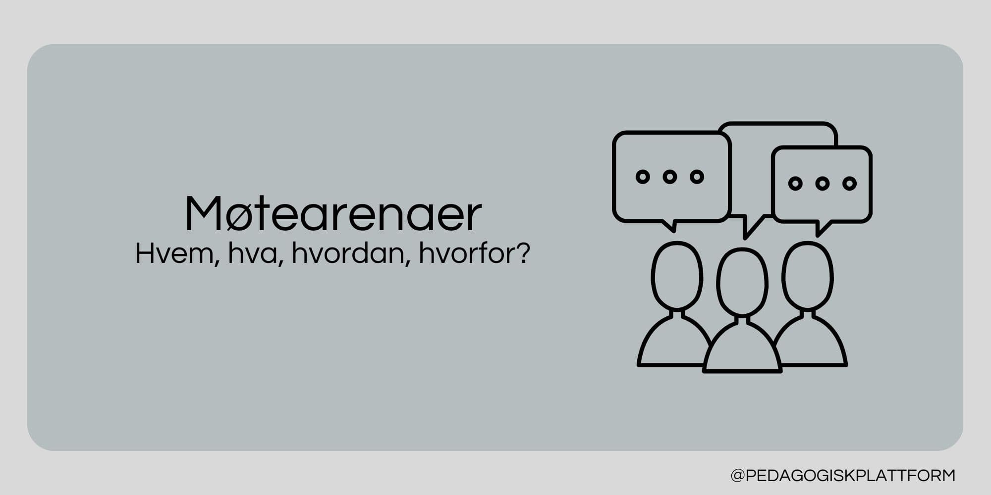 Refleksjonskort møtearenaer fremside