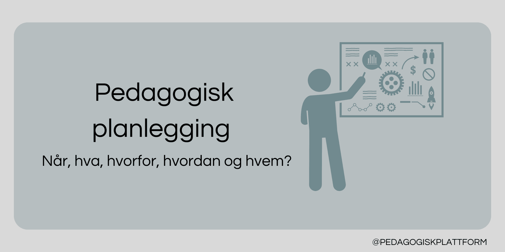 Refleksjonskort pedagogisk planleging fremside